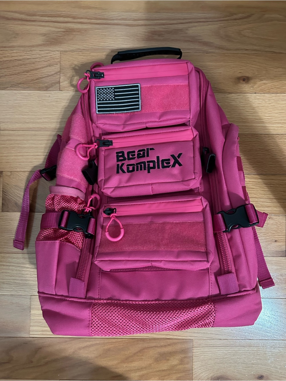 Bear Komplex utility backpack in pink